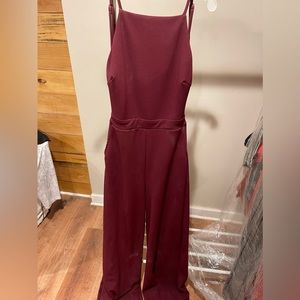 Lulus Jumpsuit - worn once, backless